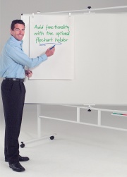 Freestanding Dual Action Revolving Whiteboards